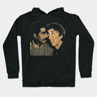 VINTAGE - RICHARD PRYOR & GENE WILDER WHITE Hoodie